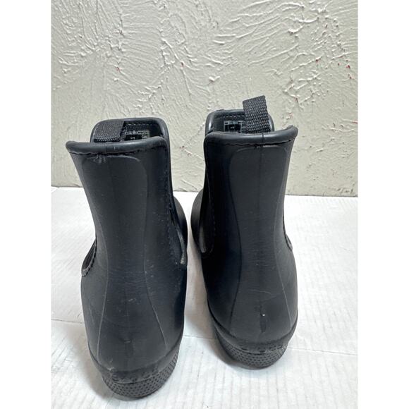 Crocs Freesail Chelsea Waterproof Boots Womens Black Dual Comfort 204630 Size 10 - Picture 3 of 6